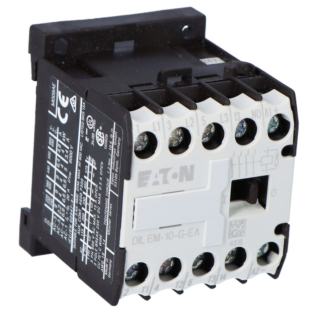 contactor miniatura,4kW/400V, control 24VDC DILEM-10-G-EA(24VDC)