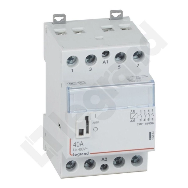 Contactor modular SM 340 40A 230V 4NO con el manipulador