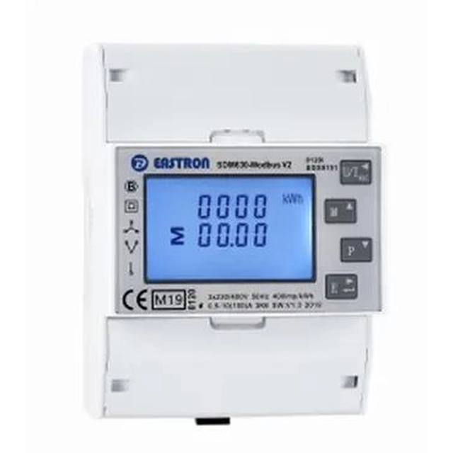 Contador de energía para inversores Solplanet Eastron SDM630-Modbus 3-fazowy