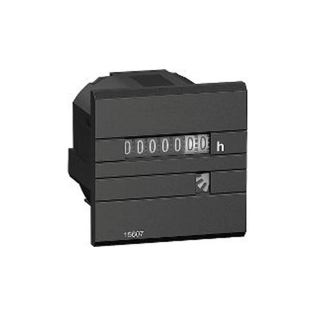 Contador de tempo de operação Schneider 24V AC 7(2) caracteres desktop analógico 48x48mm CH (15607)