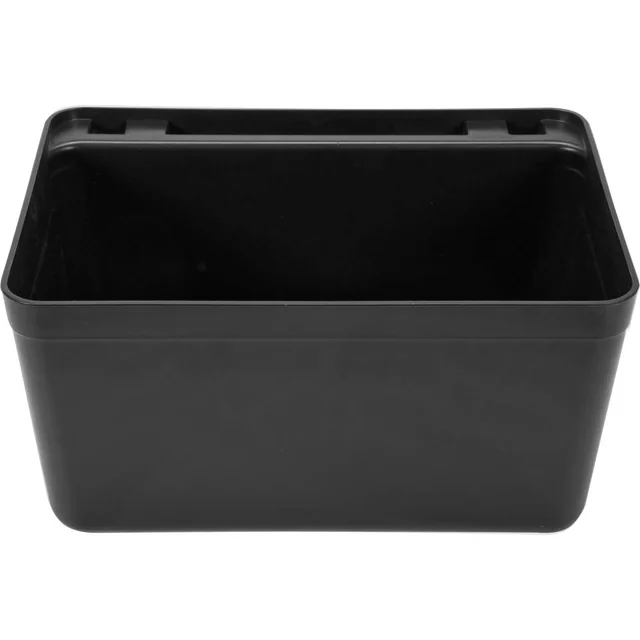 CONTAINER VOOR TROLLEY, ZWART PP 33,5x23,1x18CM