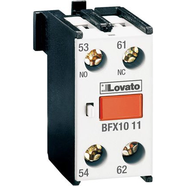 Contato auxiliar Lovato Electric 1Z 1R montagem frontal (BFX1011)