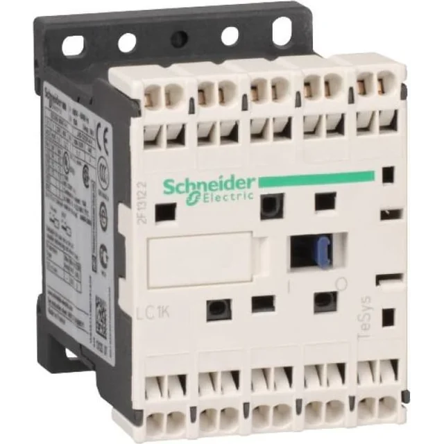 Contator de energia miniatura Schneider Electric I=6A AC-3, contato da sala 1 NÃO, tensão bobinas 230 V CA LC1K06103P7