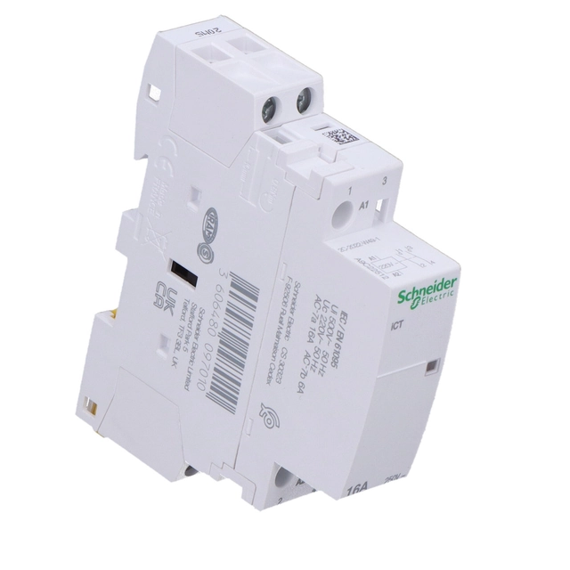 contator modular iCT50-16-20-220 16A 2NO 50Hz 220 VAC