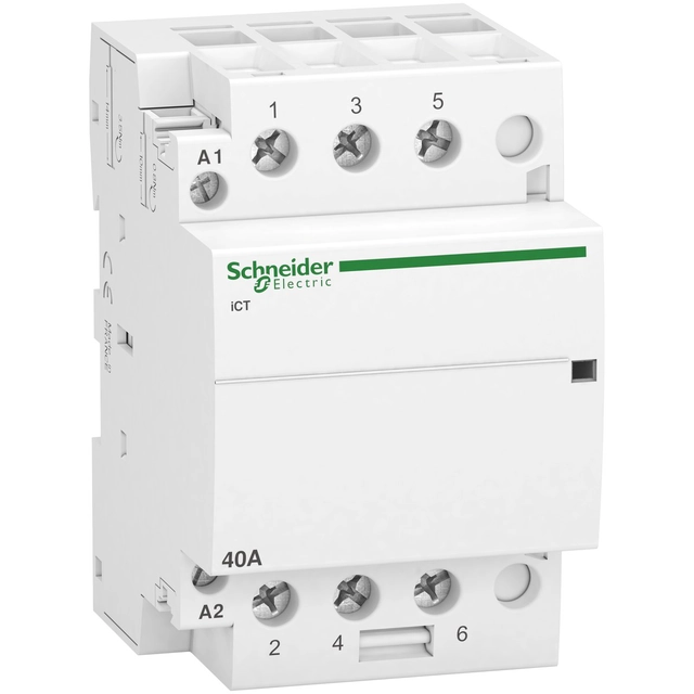 contator modular iCT50-40-30-230 40A 3NO 50Hz 220/240 VAC