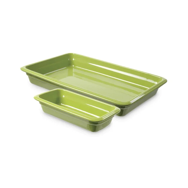 Contenedor porcelana GN 1/2, verde