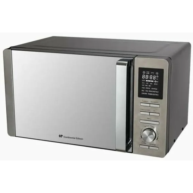 Continental Edison Microwave with Grill 900 w 25 L Silver 900 W 25 L