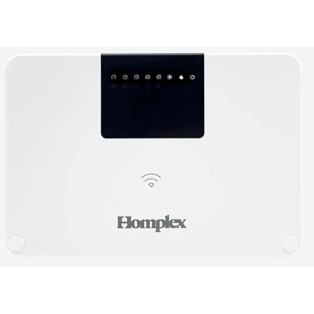 Control center 5 wireless zones for Homplex floor heating - CC210RF