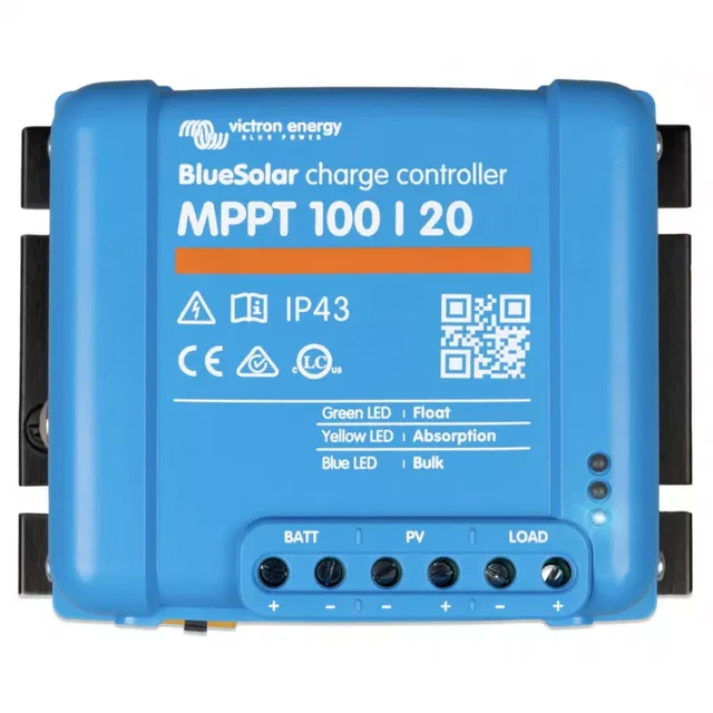 Controlador de carga BlueSolar MPPT 100/20 Victron Energy