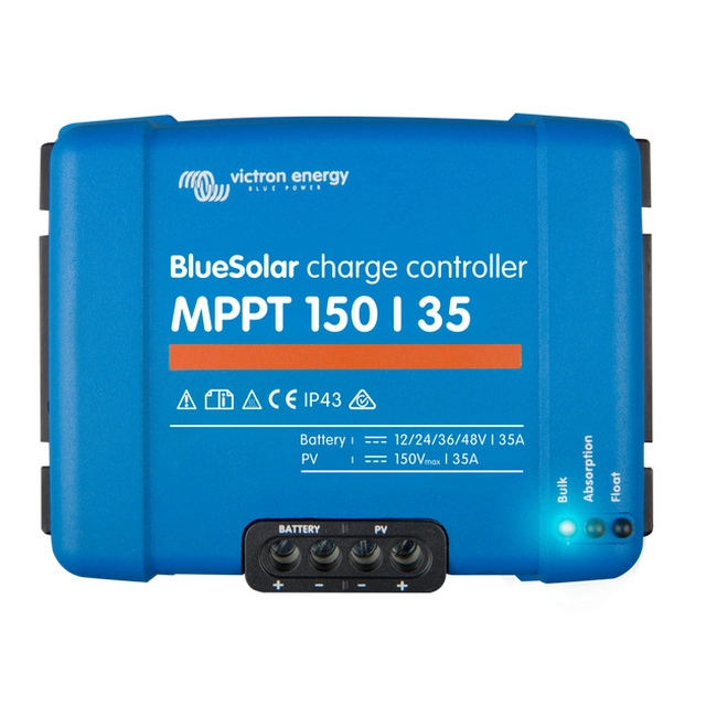 Controlador de carga solar Victron Energy SmartSolar MPPT 150/45 12V / 24V / 48V 45A