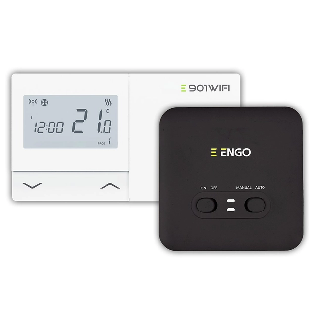 Controlador de temperatura Internet, inalámbrico, ENGO E901WIFI, Wifi