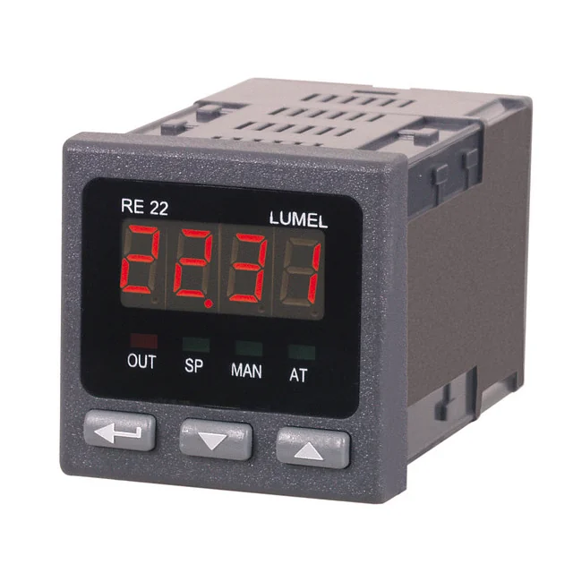 Controlador de temperatura Lumel RE22 111008, RTD, TC, saída de relé 1, 1x230 V