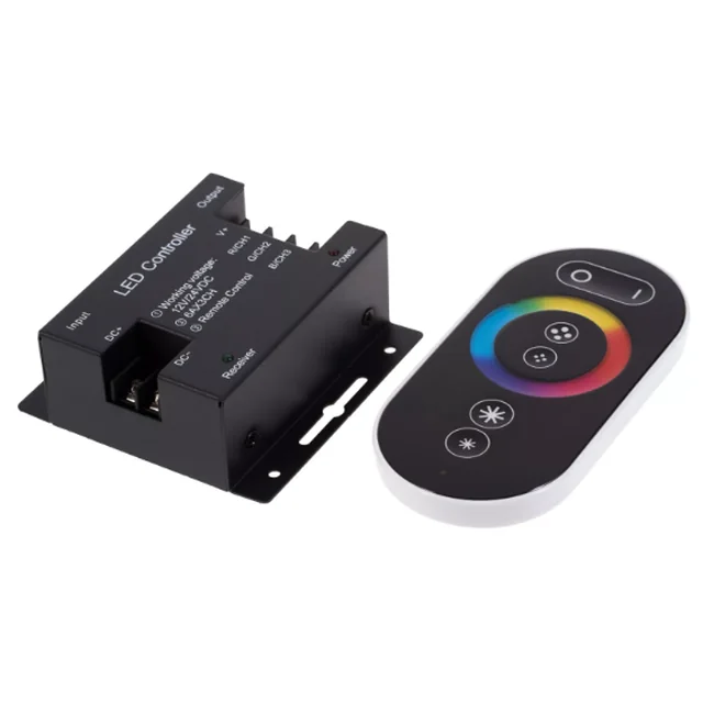 Controler LED T-LED Oval RGB Varianta: Controler LED Oval RGB