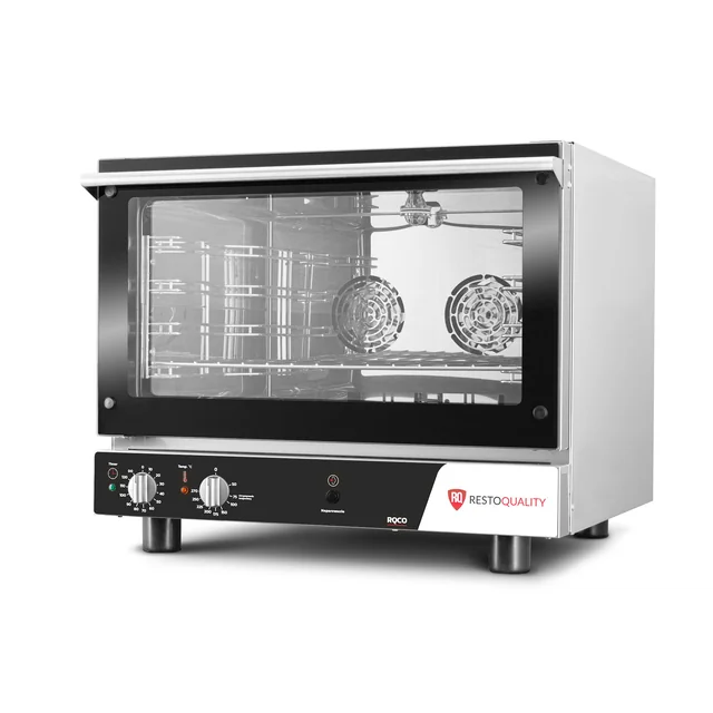 Convection oven with steam RQCO 041 Air-H | manual control | 4xGN1/1 | 4x600x400