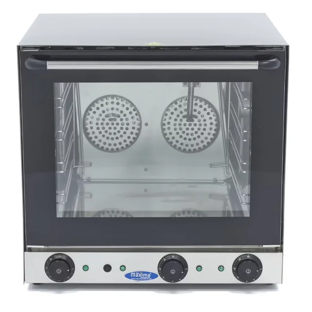 Convection oven with steaming and grill