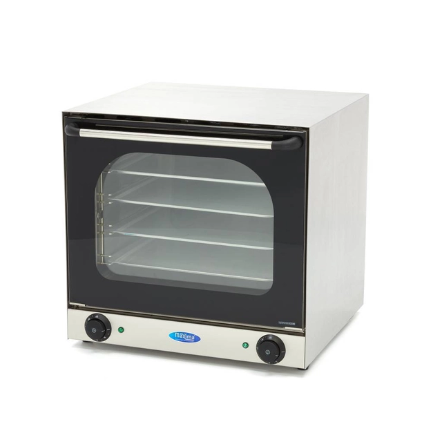 Convection oven with steaming and grill