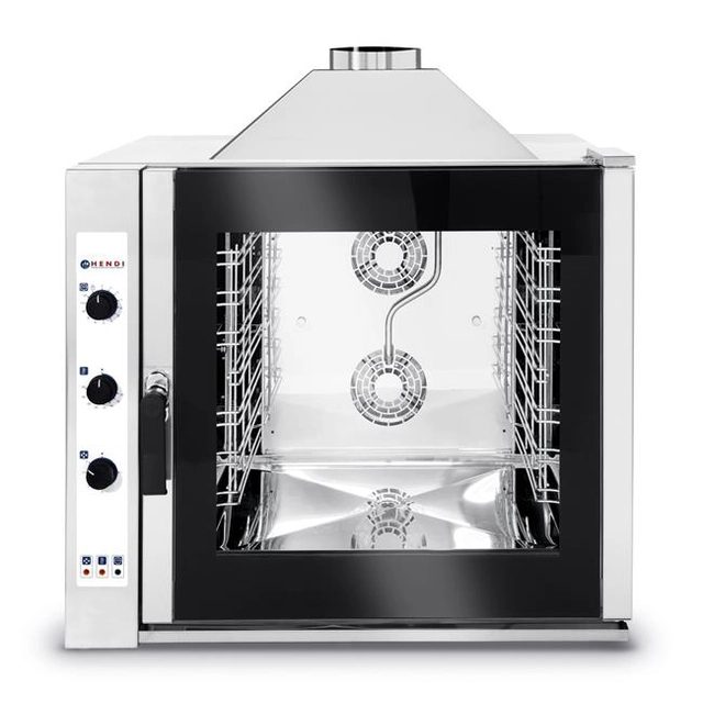 Convection steam oven 7x GN 1/1, gas - manual control