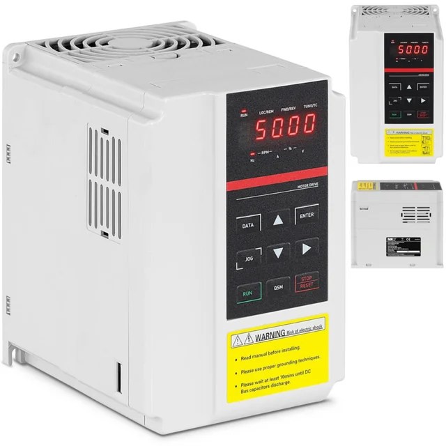 Conversor de frequência 1.5kW 2KM 380V 50-60Hz