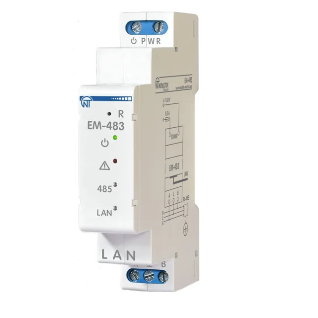 Conversor de interface Modbus RTU EM-483