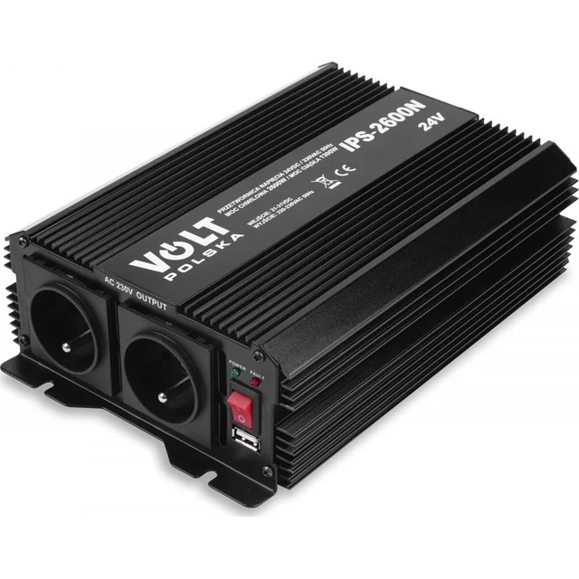 Convertidor de voltios IPS 2600 N 24/230V (1300/2600W) (3IPSN26024)