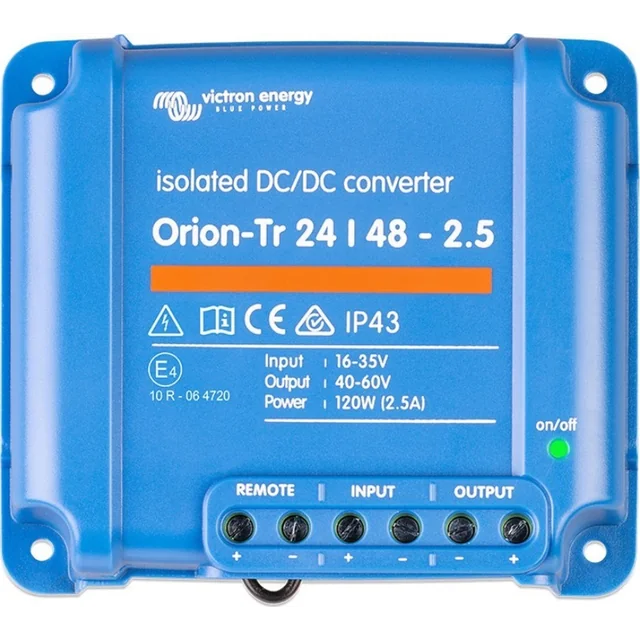 Convertidor Victron Energy Convertidor CC-CC Victron Energy Orion-Tr 24/48-2,5A 120W aislado