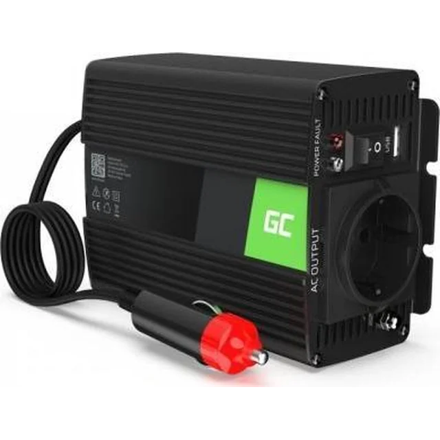 Convertisseur de cellule verte Convertisseur de tension 12V 150W/300W Onde sinusoïdale pure