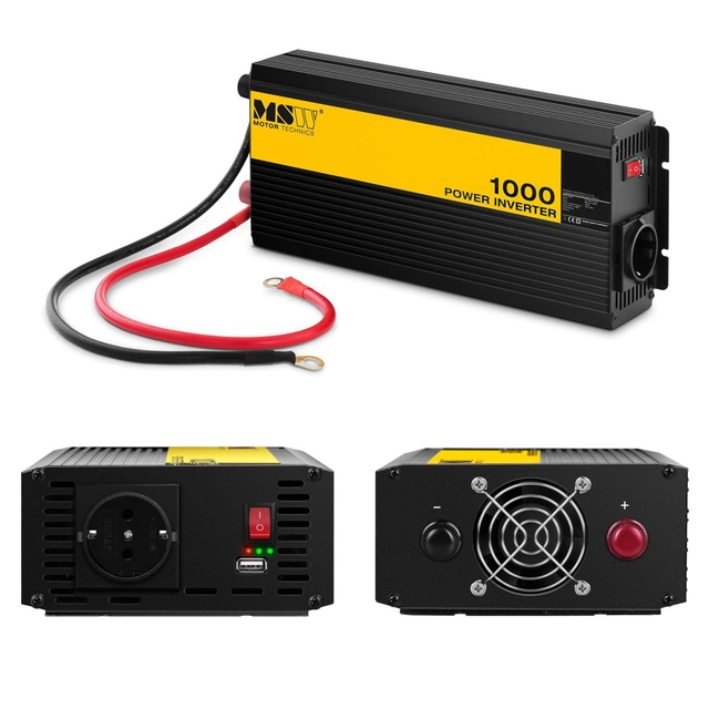 Convertisseur de tension de batterie de voiture 1000/2000W