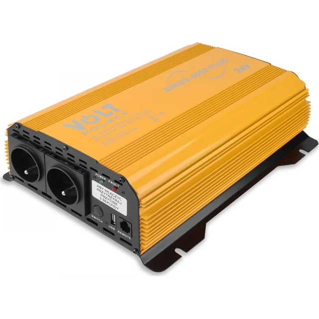 Convertisseur de volts Convertisseur de tension SINUS PLUS 4000 24/230V (2000/4000W) + DISTANCE