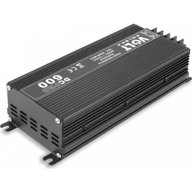 Convertisseur de volts VOLT DC PRO 600 24VDC/12VDC CONVERTISSEUR DE TENSION DC/DC SANS INTERFÉRENCE