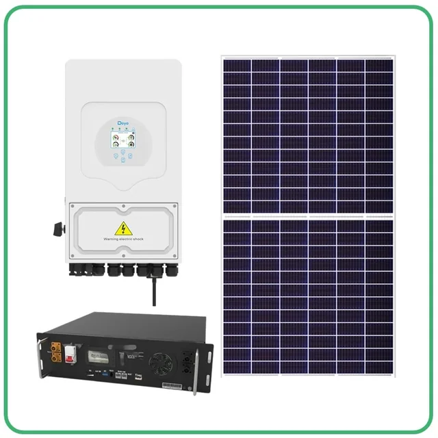 Convertitore 10kW + Accumulatore 9.6kWh + Pannelli 8kWp