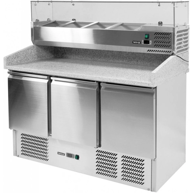 COOLING PIZZA TABLE 368L 6xGN1/4 YATO YG-05305 YG-05305