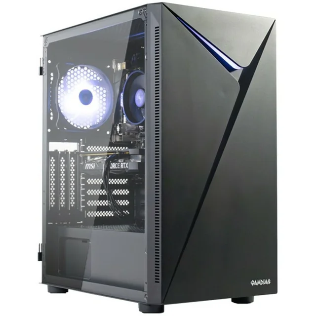 CoolPC JAGUAR AMD RYZEN asztali számítógép 5 5500 16 GB RAM 500 GB SSD Nvidia Geforce RTX 4060