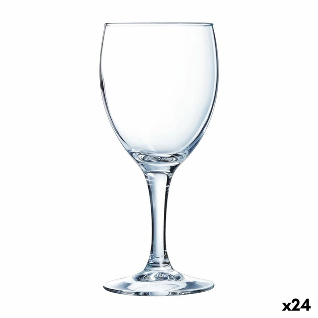 Copo de vinho Luminarc Elegance água 250 ml Vidro transparente (24 Pcs)