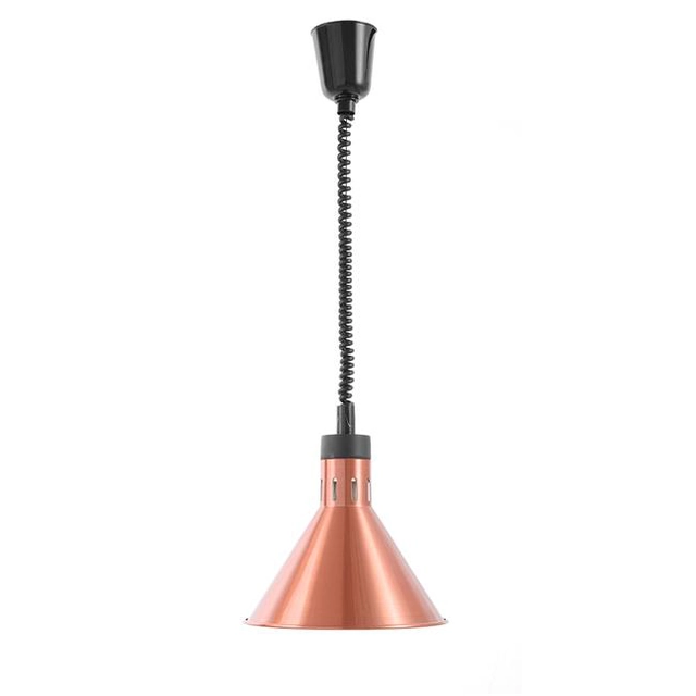 Copper conical warming lamp | Hendi 273876