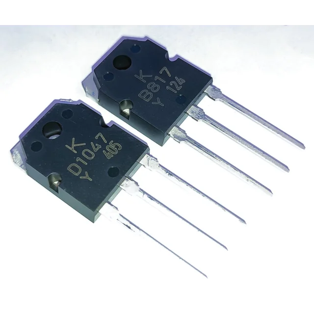 Coppia di transistor 2SD1047 2SB817