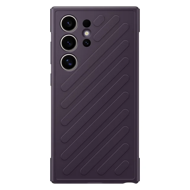 Coque Shield blindée originale pour Samsung Galaxy S24 Ultra violet foncé