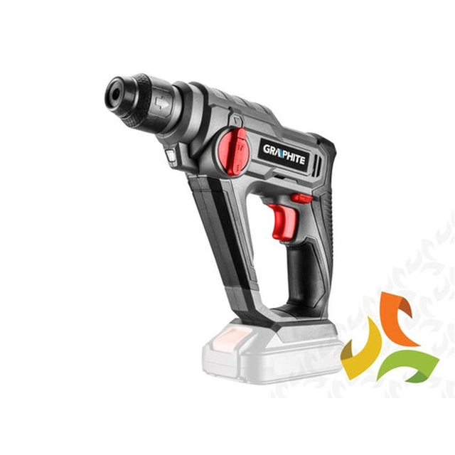 Cordless hammer drill Energy + SDS + 18V Li-lon 0.8J 58G009 GRAPHITE