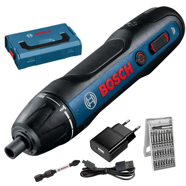 Bosch Cordless screwdriver GO 06019H2101 set 3.6 V charger 25