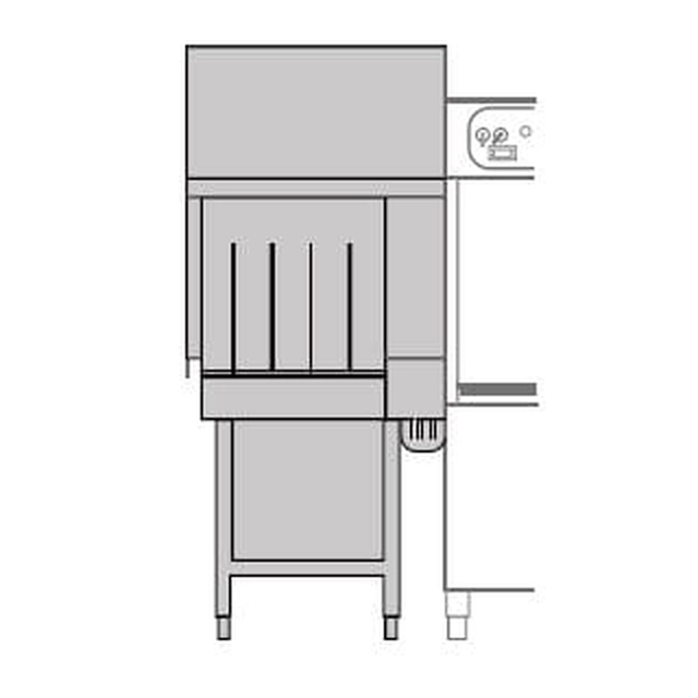 Corner drying module for KRUPPS EVOLUTION LINE dishwashers EV-ASC90