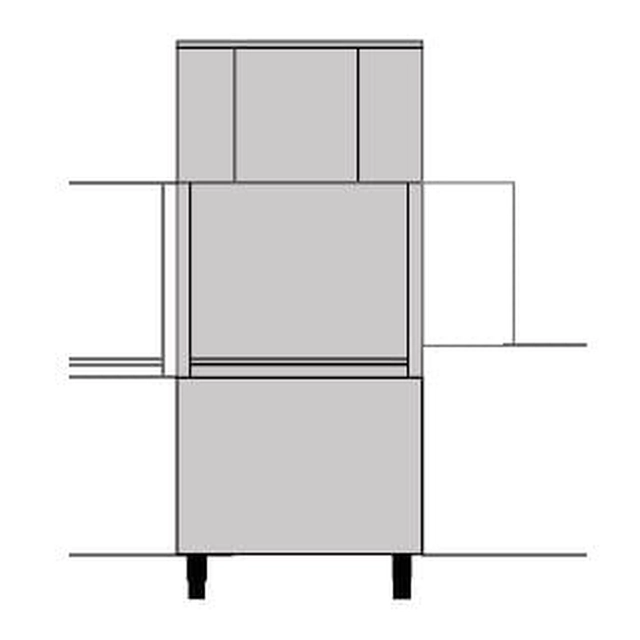 Corner prewash module EV-PW90 for KRUPPS EVOLUTION LINE dishwashers | EV-PW90