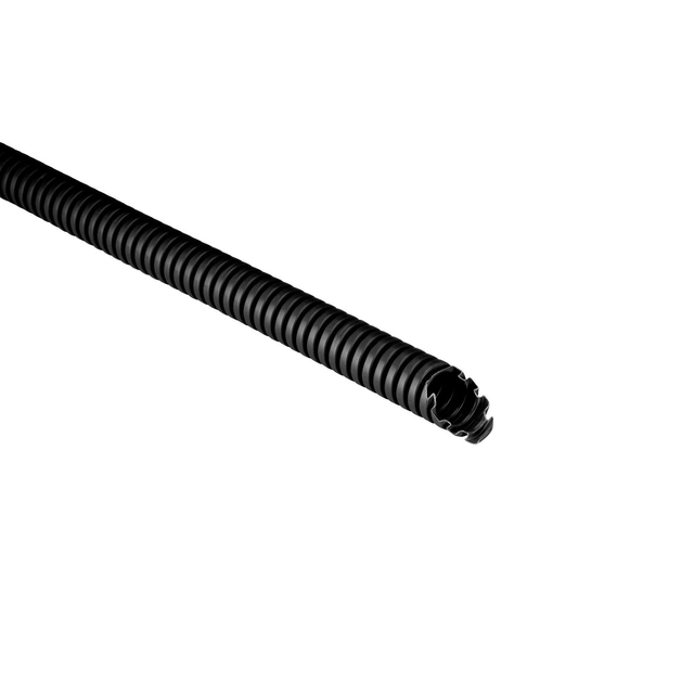 Corrugated pipe 750N black with remote control, self-extinguishing -5C° +60C° PV UV IK07 fi 25 /50m/ Elettrocanali