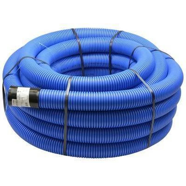 Corrugated protective pipe/ Arot double-layer blue 450N Fi-32/25 -pack: 25mb.