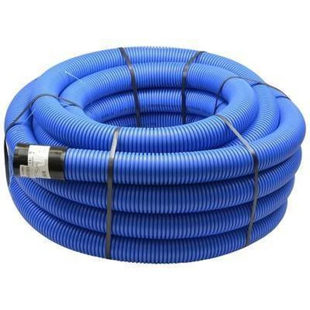 Corrugated protective pipe/ Arot double-layer blue 450N Fi-40/32 -pack: 25mb.