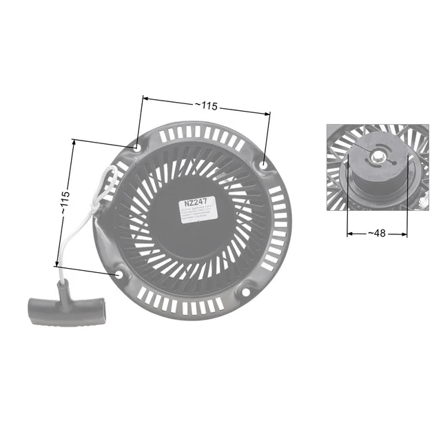 Cortacésped Nac Dy Starter Market Nz247