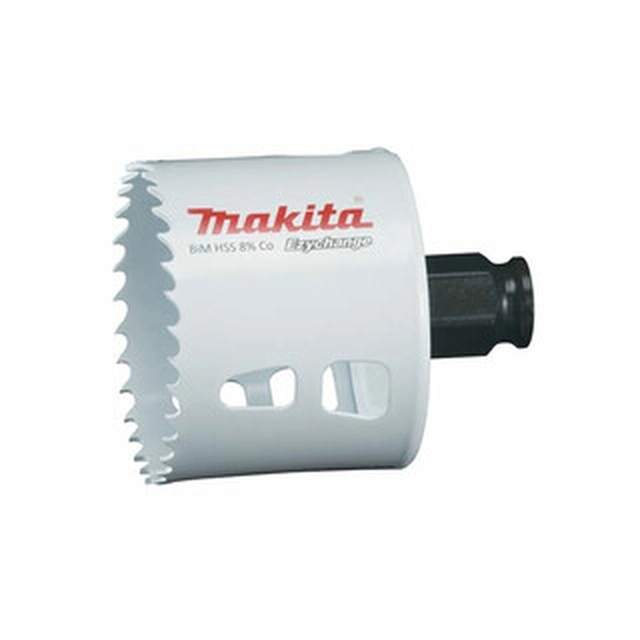 Cortador circular Makita 60 mm | Comprimento: 44 mm | HSS-Cobalto Bimetal | Captura de ferramenta: Ezychange |