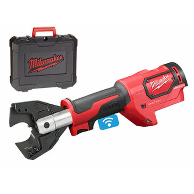 Cortador de cabo sem fio Milwaukee M18ONEHCC-0C CU/AL-SET 18 V | 35 mm | 53 kN | Carbono sem escova | Sem bateria e carregador | Em uma mala