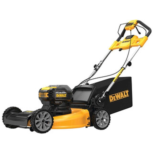 Cortador de grama autopropelido a bateria DeWalt DCMWSP564N-XJ 2x18 V | 530 mm | 1500 m² | Carbono sem escova | Sem bateria e carregador