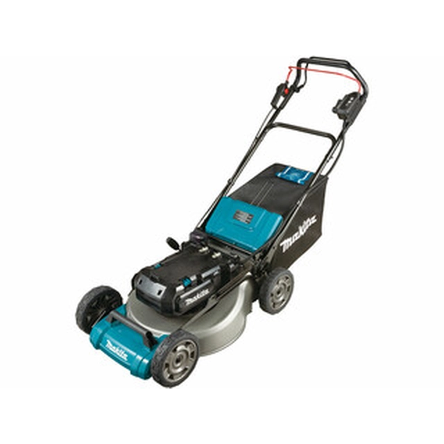 Cortador de grama autopropelido com bateria Makita LM001CZ 36 V | 530 mm | 2,5 - 5 km/h | 6900 m² | Carbono sem escova | Sem bateria e carregador