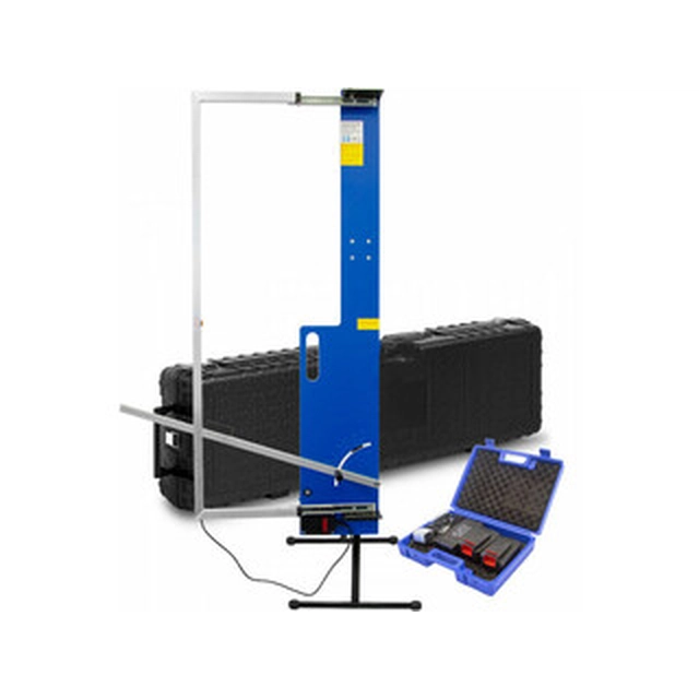 Cortador de poliestireno com estrutura sem fio Ztrust PV-DC51-1370AK 42 V | 330 x 1370 mm | 2 x 2 Ah bateria + carregador