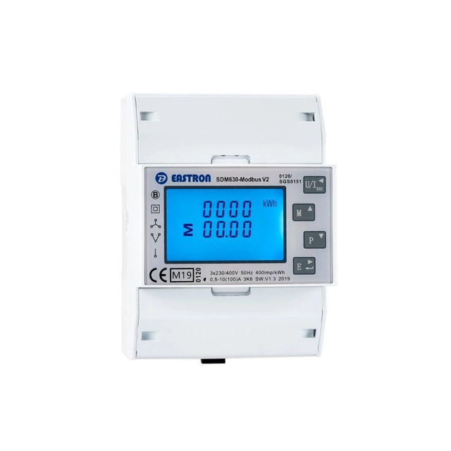 Counter SDM630 Modbus 3F Hypontech.